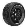 Louise SC-ROCKET Banden Set - Velgen Zwart - Hex 24mm