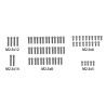 Absima - Screw Set M2.5*5/M2.5*6/M2.5*8/M2.5*12/M2.5*14