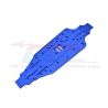 GPM - Traxxas Sledge Aluminium 7075-T6 chassis plate, blue