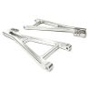 Evolution3 Alloy Rear Lower Arms, Silver - Traxxas E-Revo/Revo 3.3