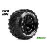 Louise MT-Cyclone Banden Set - 2.8" Velgen Zwart - 1/2" Offset - Hex 12mm (electro 2WD: FR, electro 4x4: FR/RR, nitro 2WD RR)