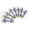 Integy MSR4 Shocks w/piggyback Zilver voor Traxxas E-Maxx/T-Maxx