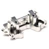 Integy Aluminium V2 Front Bulkhead, Silver - Traxxas Slash/Stampede 2WD