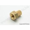 Kruiskoppeling adapter met 1/4-28UNF schroefdraad