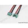 Verlengkabel MPX, silicone kabel 14AWG, 12cm