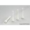 Cilinderschroef met zaaggleuf, M6X40, Nylon (5st)