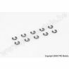 E-clips, 7mm, Verenstaal (10st)