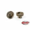 Team Corally - Mod 0.6 Pinion – Short – Hardened Steel - 21T - 3.17mm as