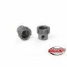 Team Corally - 64 DP Pinion – Short – Hard Anodised Aluminium - 24T - 3.17mm as