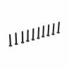 Flat Head Screws, M3 x 25mm (10) (TLR235004)