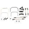 Sway bar kit, revo (front and rear) (includes thick and thin sway bars and adjustable linkage) (requires part #5411 to install rear bumper)