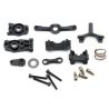 Steering arm (upper & lower)/ steering link/ servo horn/ servo saver/ servo saver spring/ servo horn mount/ ball stud (2)/ shock mounts, front & rear/ 2.5x18mm cs (4)