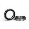 Ball bearing, black rubber sealed stainless (17x26x5mm) (2) (TRX-5107X)