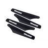 Traxxas - Rotor blade set, upper & lower (black) (4) (TRX-6316)