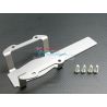 GPM Aluminium center gear box skid guard met schroeven - Blauw