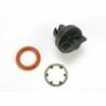Twist lock thumbscrew (1)/ o-ring (1)/ retaining ring (1)