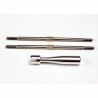 Turnbuckles, titanium 94mm (front tie rods) (2)/ billet aluminum wrench