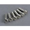 Screws, 3x10mm roundhead machine (6)