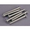 Screws, 4x30mm roundhead machine (6)