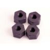 5mm nylon wheel nuts (4)