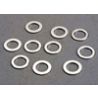 Washers, 5x8 flat metal (10)