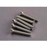 Screws, 4x25mm countersunk machine (6)