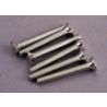Screws, 4x30mm countersunk machine (6)