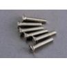Screws, 3x15mm countersunk machine (6)