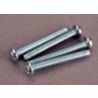 Screws, 2.5x19mm roundhead machine screws (4)