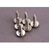 Screws, 2.6x8mm washerhead self-tapping (6)
