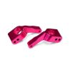Traxxas - Stub axle carriers (2) aluminum (pink-anodized) (TRX-3652P)