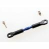 Turnbuckle, aluminum (blue-anodized), camber link, front, 39mm (1)(assembled w/rod ends)/hollow balls (2)(see part 3741a for complete camber link set)