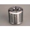 Cooling head, trx .15 engine (machined aluminum) (stock nitro sport head)