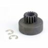 Clutch bell, (16-tooth)/5x8x0.5mm fiber washer (2)/ 5mm e-clip (requires #2728 - ball bearings, 5x8x2.5mm (2)
