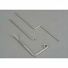 Throttle & brake rods/ brake lever