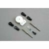 Servo saver/ servo saver center link (2)/ rod ends/  tie rods (44mm turnbuckles)
