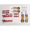 Decal sheet, nitro 4-tec pro