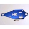 Lower chassis, 2.5mm aluminum (blue)