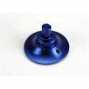 Blue-anodized, aluminum differential ouput shaft (non-adjustment side)