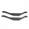 Chassis braces, lower (2) (black) (TRX-4923)