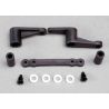 Steering bellcranks (2)/ bellcrank bushings (5x8x2.5mm) (4)/ bellcrank post spacers (2)/ draglink/ 3x8mm shoulder screws (2) (TRX-4943)