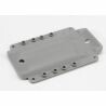 Skidplate, transmission, nylon (grey) (for long wheelbase chassis)