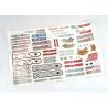 Decal set, revo (revo logos and graphics decal sheet)