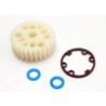 Gear, center differential (revo)/ x-ring seals (2)/ gasket (1) (replacement gear for 5414)