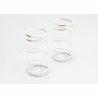 Spring, shock (white) (gtr) (front) (1.3 rate gold) (1 pair)