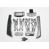 Complete exo-carbon kit, jato (includes rear & mid-chassis battery covers, receiver cover, dirt guards, suspension arms, front bumper, & fuel tank cap)