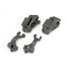 Caster blocks, 25-degree (left & right)/ steering blocks, 25-degree (left & right)