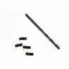 Suspension down stop screws (includes 2.5mm drill bit) (limits suspension droop, sets maximum ride height)