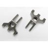 Carriers, stub axle, (rear) 6061-t6 aluminum (titanium-anodized)