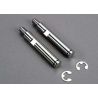 Axle shafts (front)/ e-clips